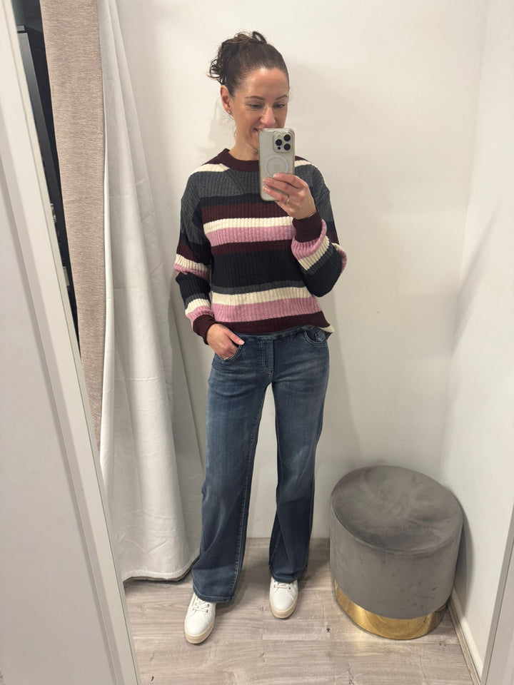 Tocada Wide Leg Jeans - Mid Wash