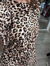 Load image into Gallery viewer, Joella Oneck Dress - Leopard
