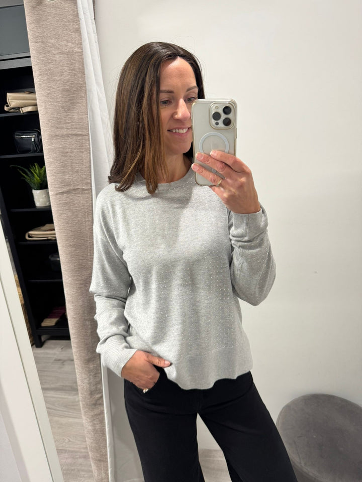 Sara Rhinstone Pullover