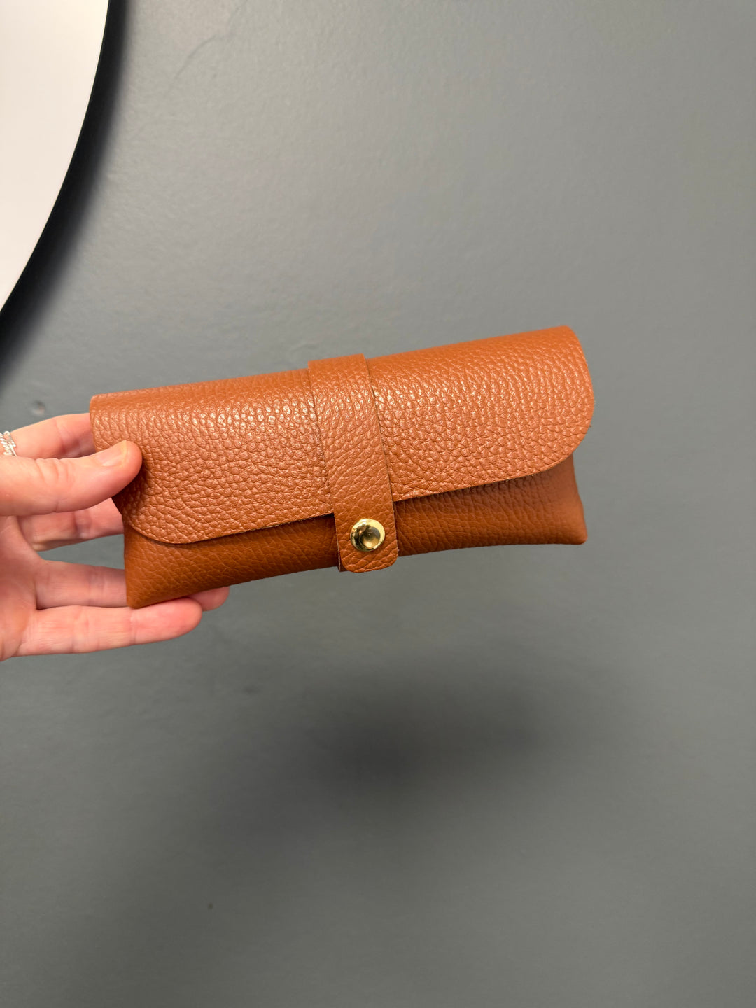 Leather Glasses Case - Various Colours