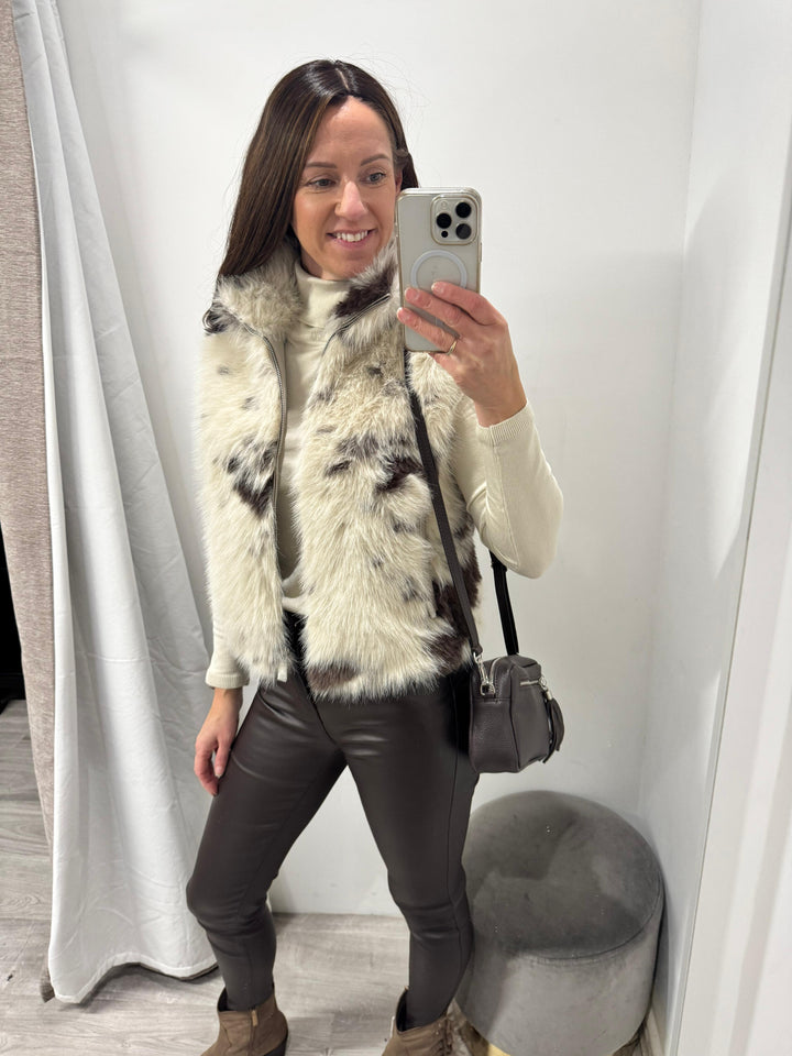 Nikki Faux Fur Gilet
