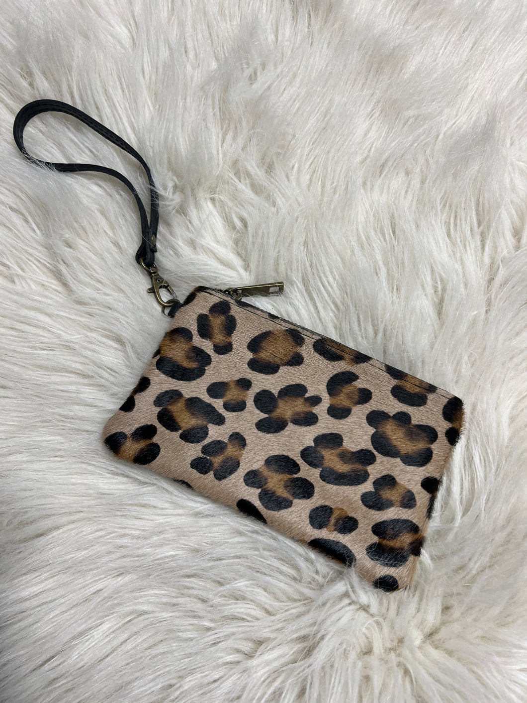 Etta Mini Pouch Bag - Leopard