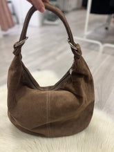 Load image into Gallery viewer, Ava Suede Slouch Bag
