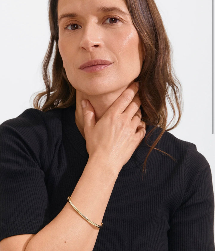 Sophia Bangle - Silver Plated