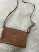 Load image into Gallery viewer, Luna Leather Crossbody Bag - Tan
