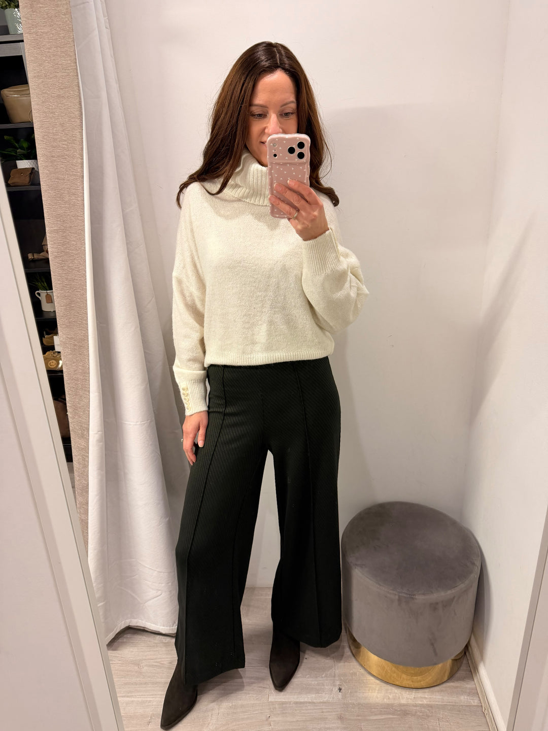 Kate Twillish Pants - Rosin