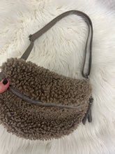 Load image into Gallery viewer, Teddy Bum Bag - Taupe
