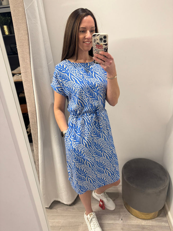 Joella Oneck Dress - Nebulas Blue