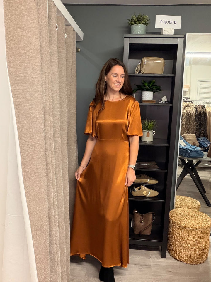 Rene Dress - Burnt Orange