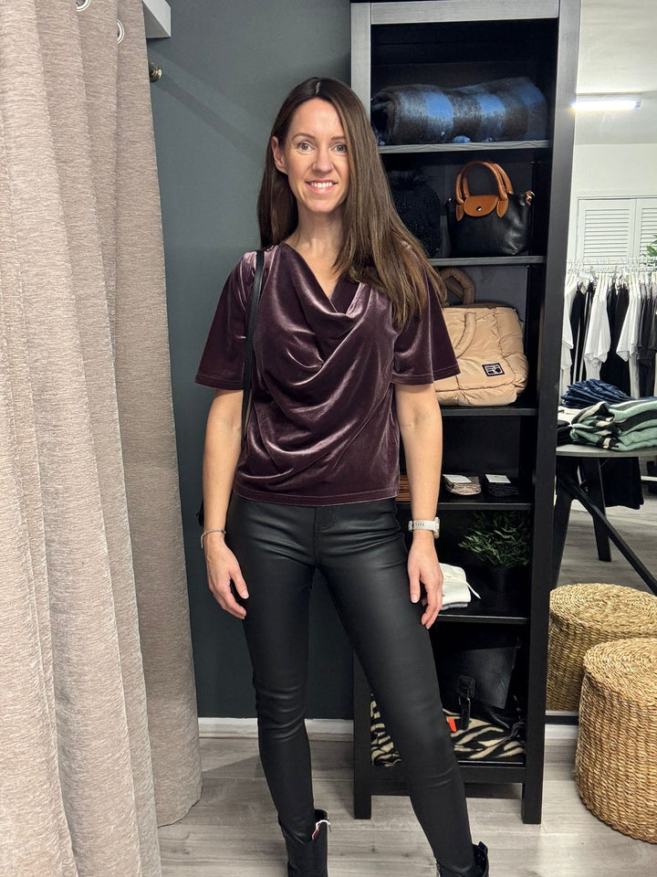 Perlina Draping Blouse