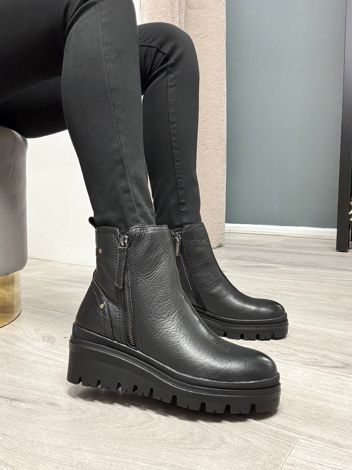 Carmela Wedge Boots
