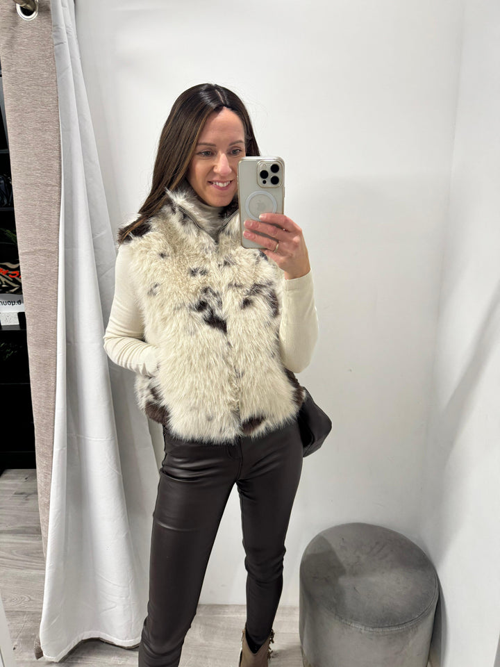 Nikki Faux Fur Gilet