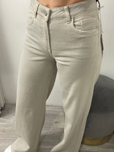 Load image into Gallery viewer, Toxik Wide Leg Jeans - Stone
