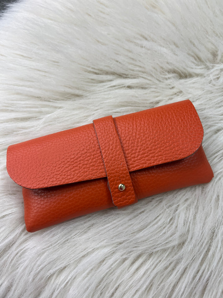 Leather Glasses Case - Various Colours