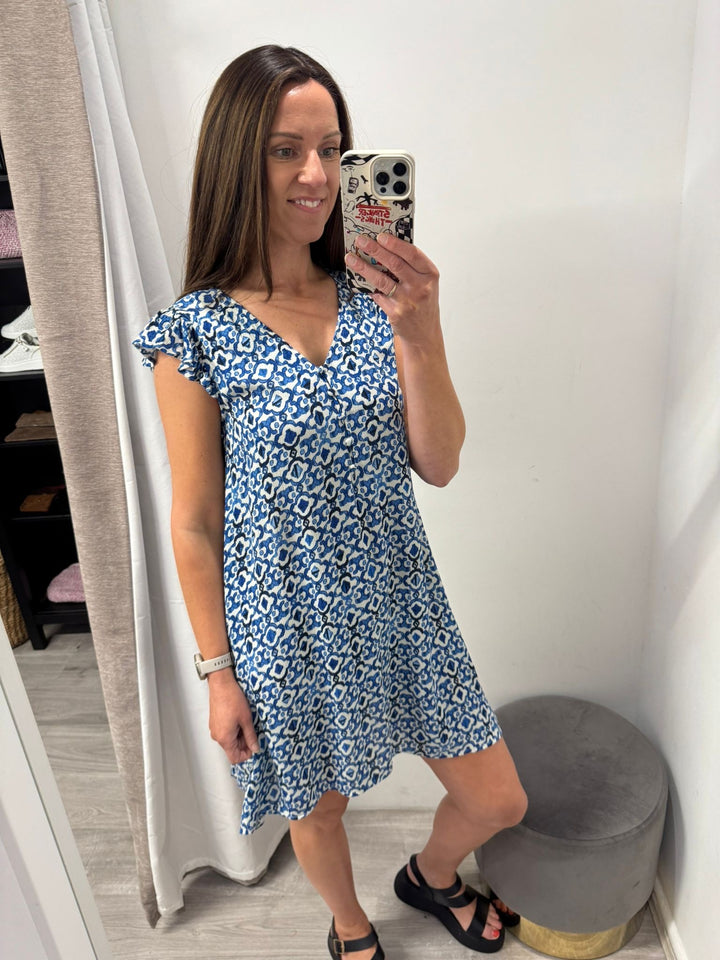 Marrakech Dress - Sodalite Blue