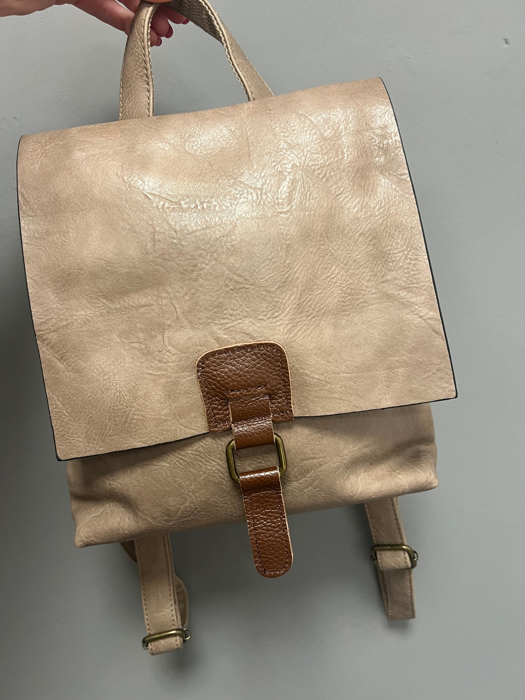 Laurie Mini Rucksack - Taupe