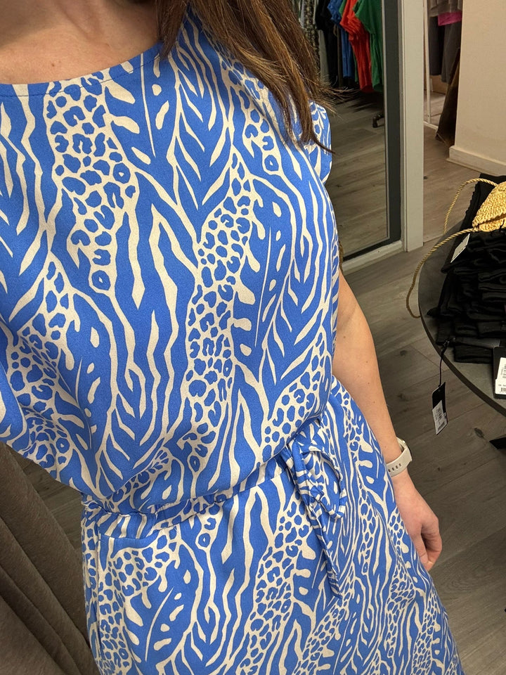 Joella Oneck Dress - Nebulas Blue