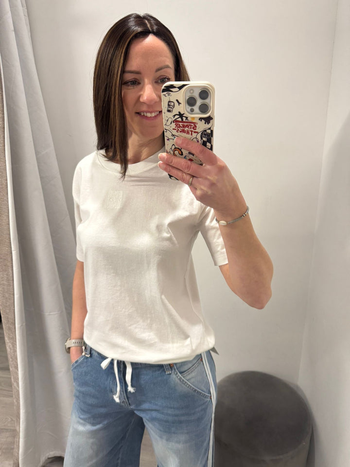 Nica T-shirt - Cloud Dancer