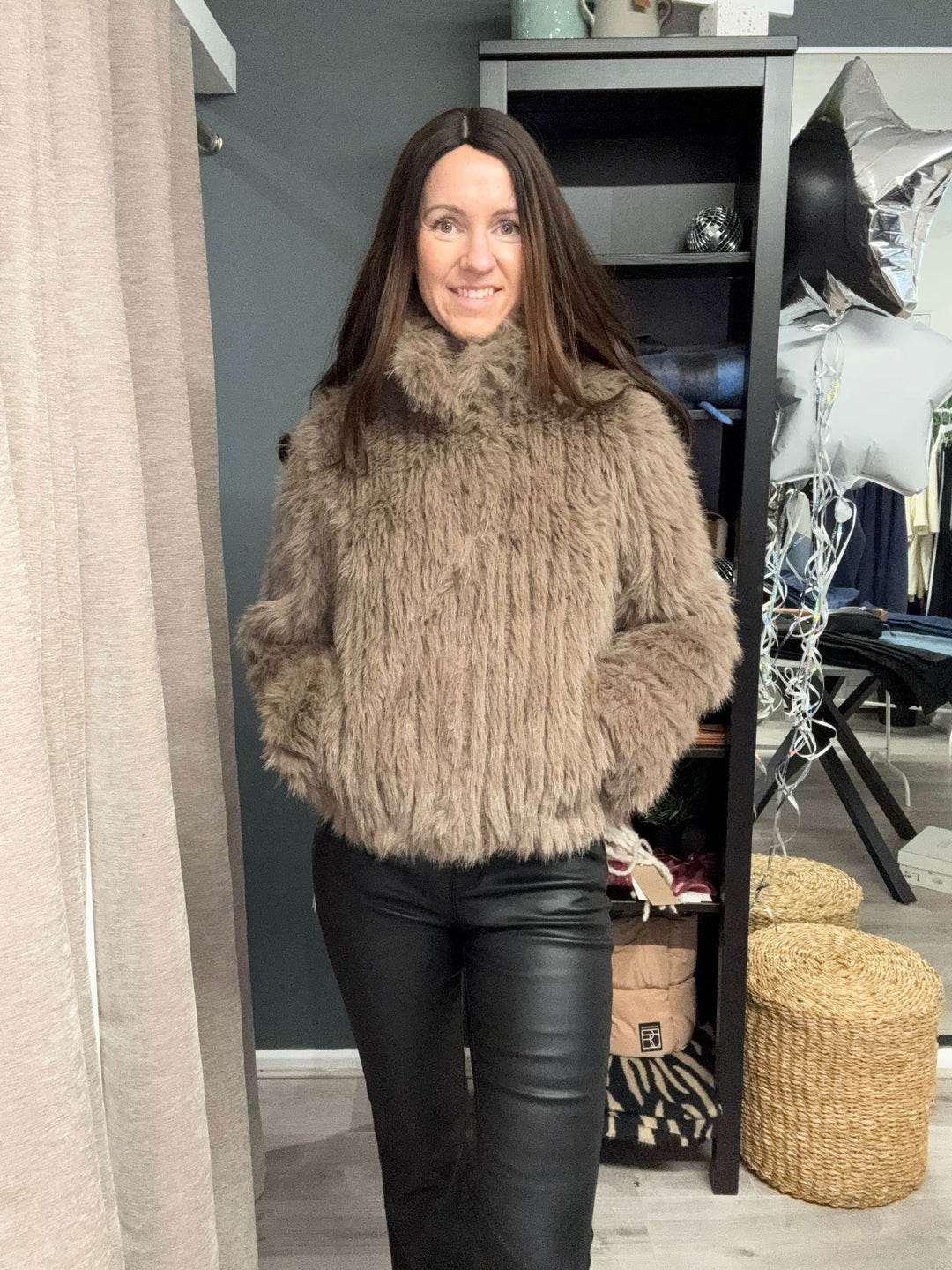 PRE ORDER - Faith Faux Fur Jacket