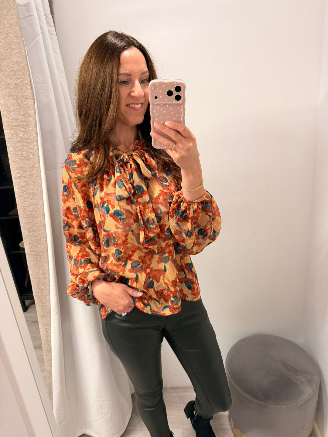 Annie Blouse - Orange
