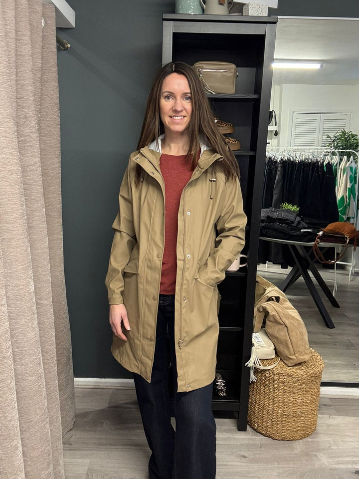 Tazi Rain Jacket - Sepia Tint