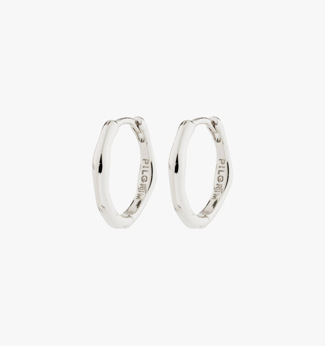 Nova Small Hoops - Silver Plated