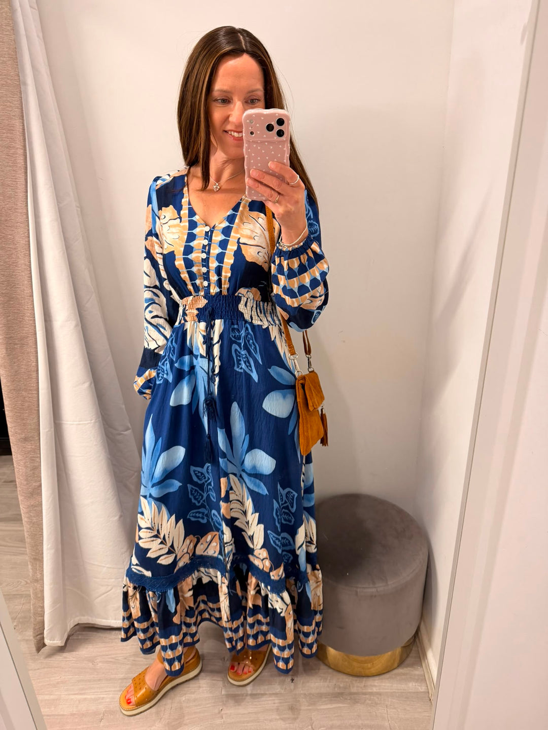 Luna Dress - Blue