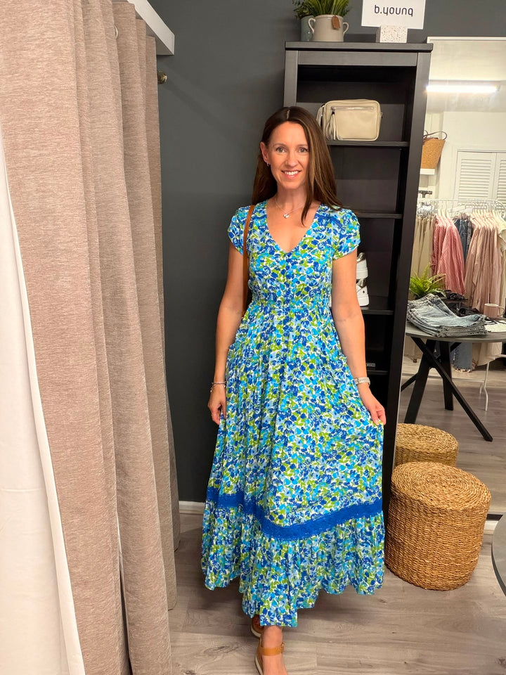 Ciara Midaxi Dress - Meadow Mist