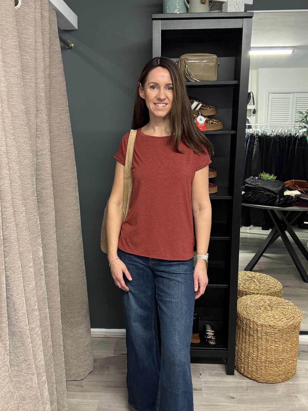 Rebel T-shirt - Cowhide