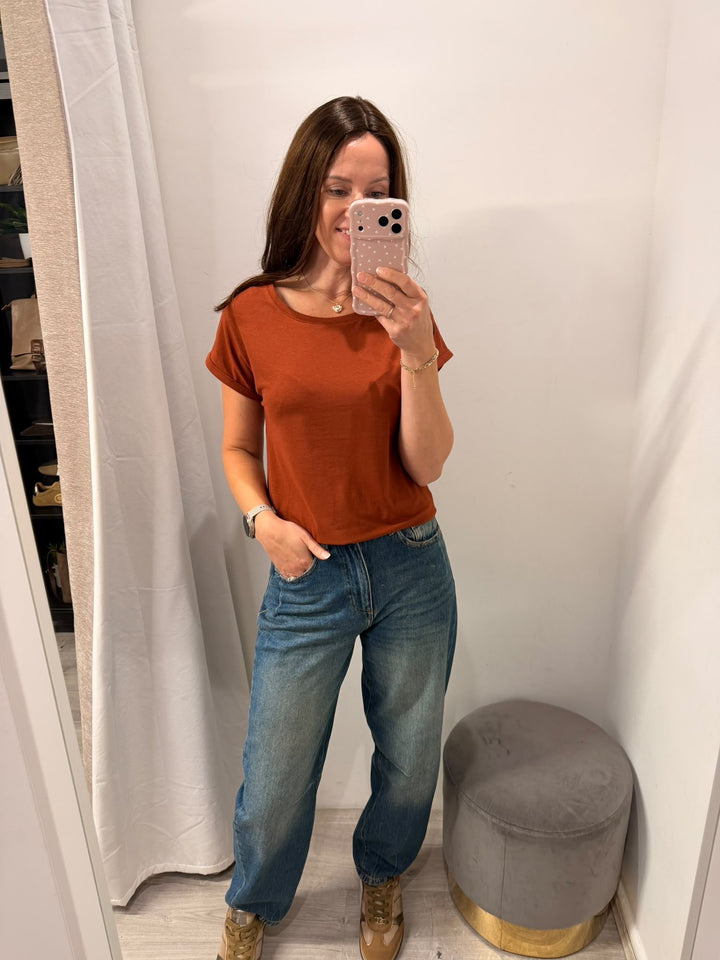 Pamila T-shirt - Paprika