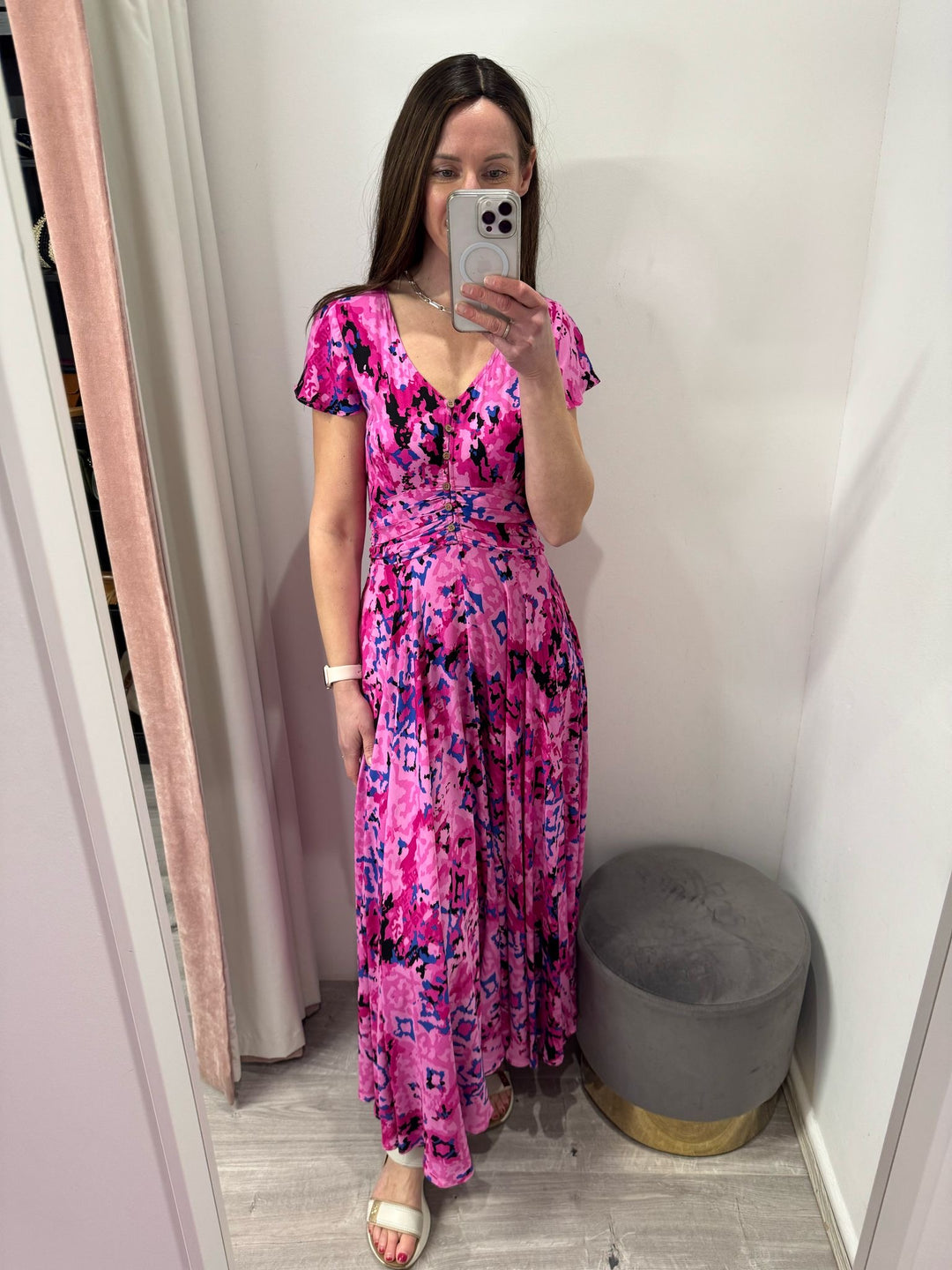 Sophia Dress - Pink