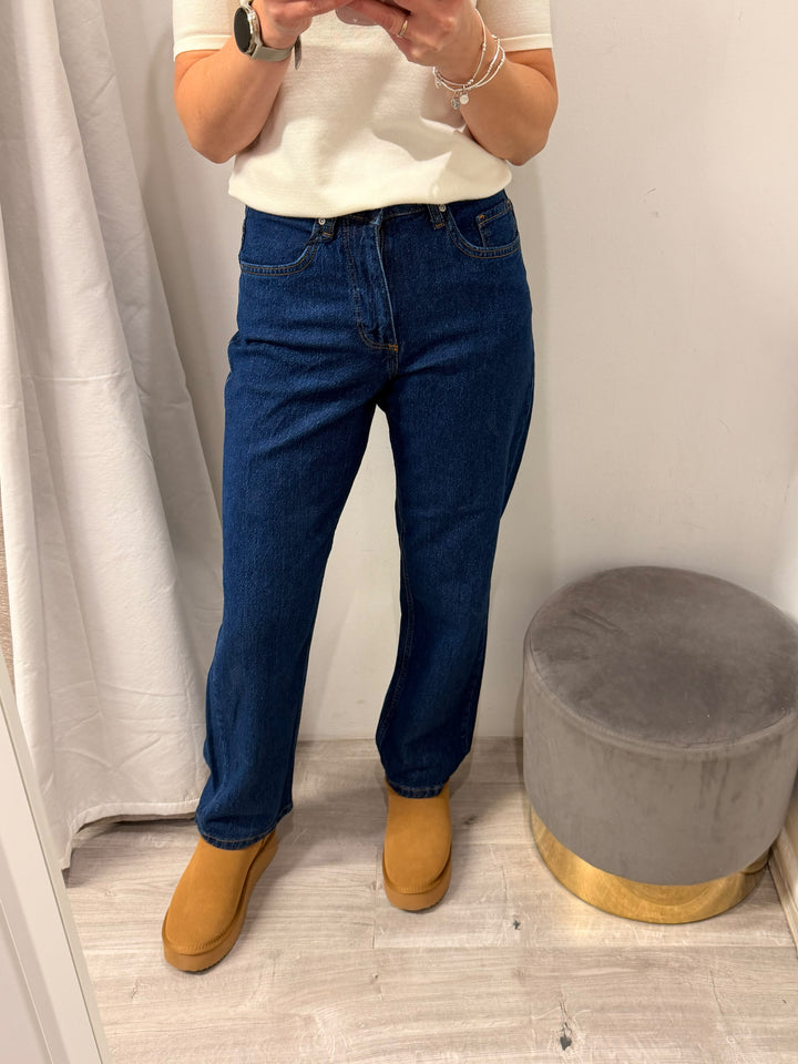 Kajane Straight Jeans - Dark