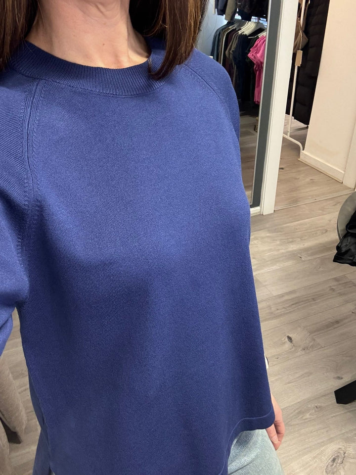 Morla T-shirt - Medieval Blue