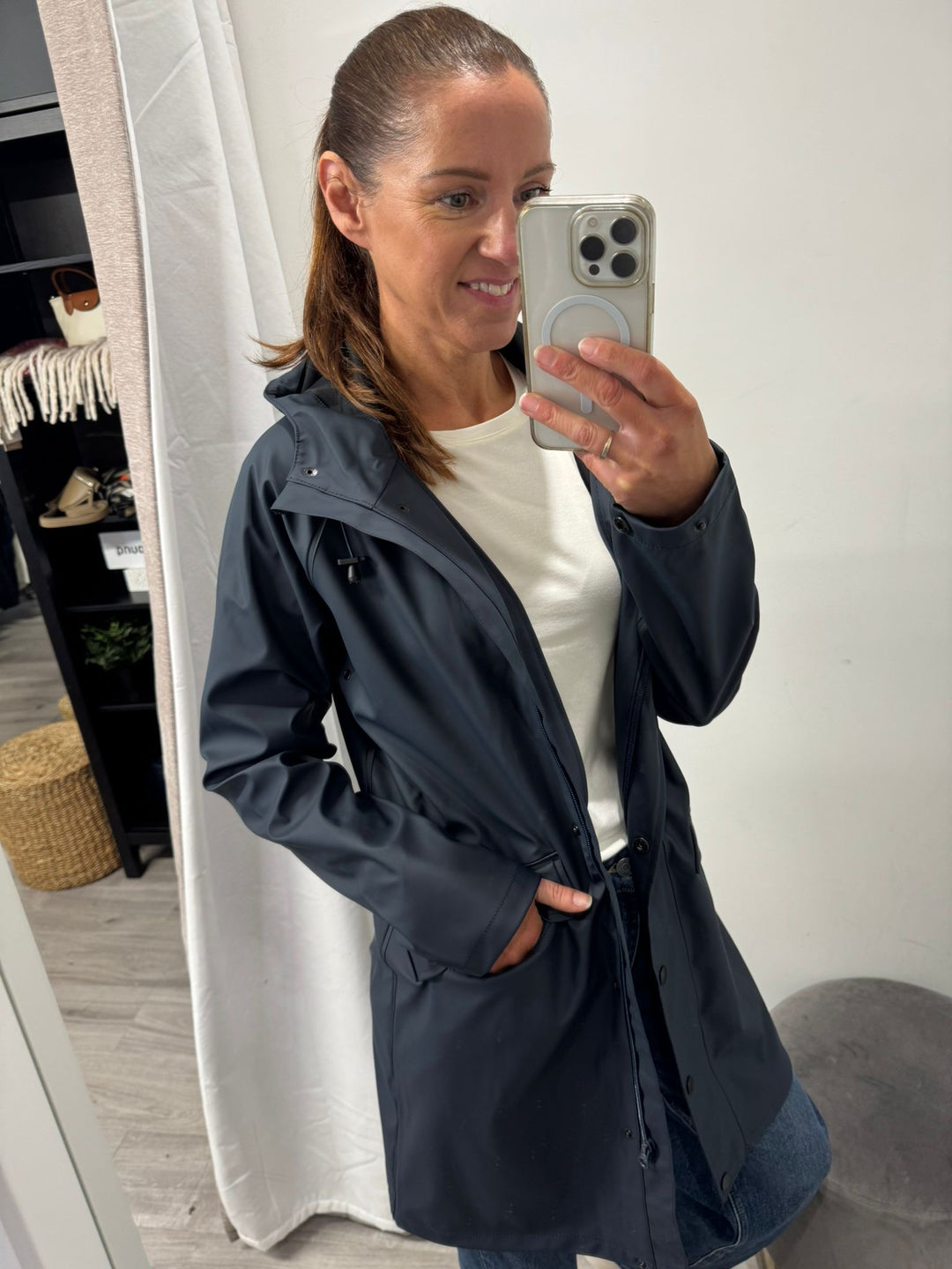 Tazi Rain Jacket - Total Eclipse