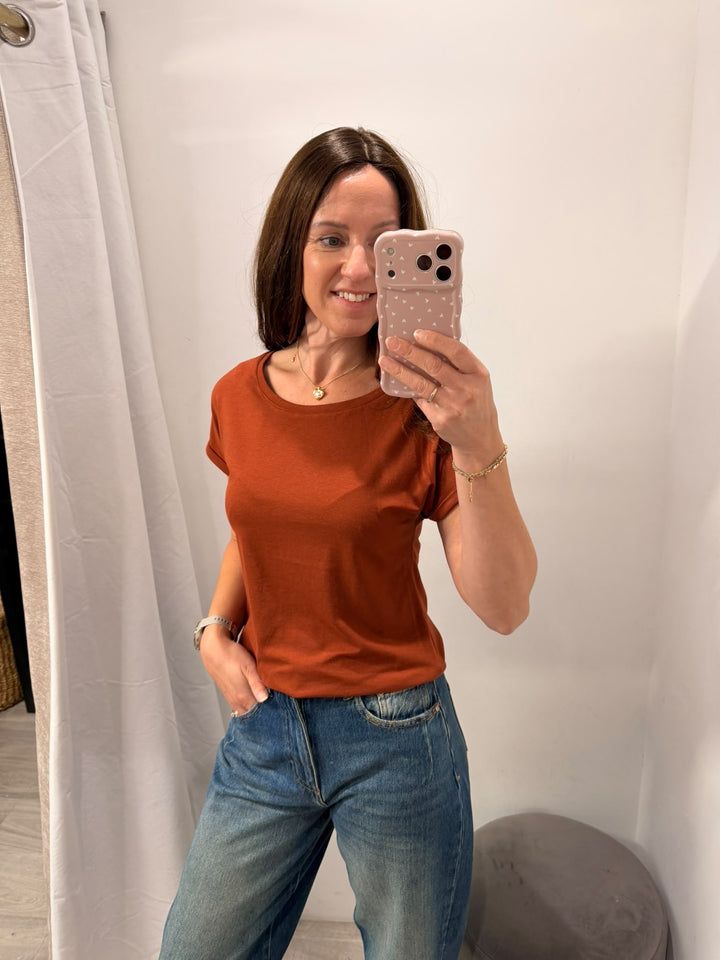 Pamila T-shirt - Paprika