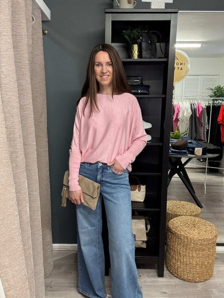 Twiggy Wide Leg Jeans - Light 32" Leg
