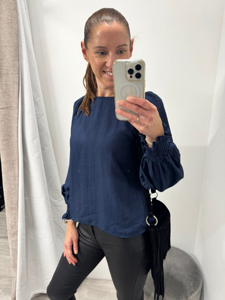 Wilma Blouse - Total Eclipse