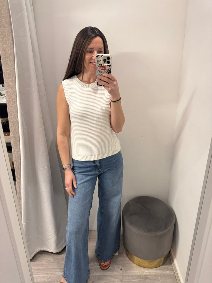 Dotties Top - Cloud Dancer