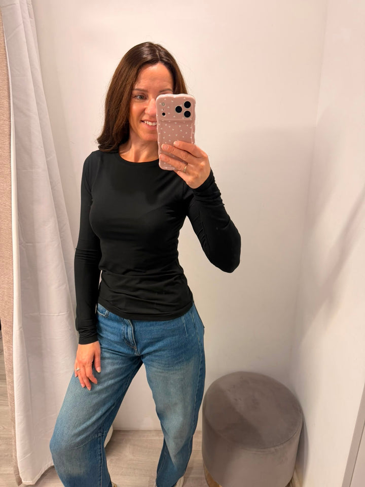 Pamila LS Top - Black