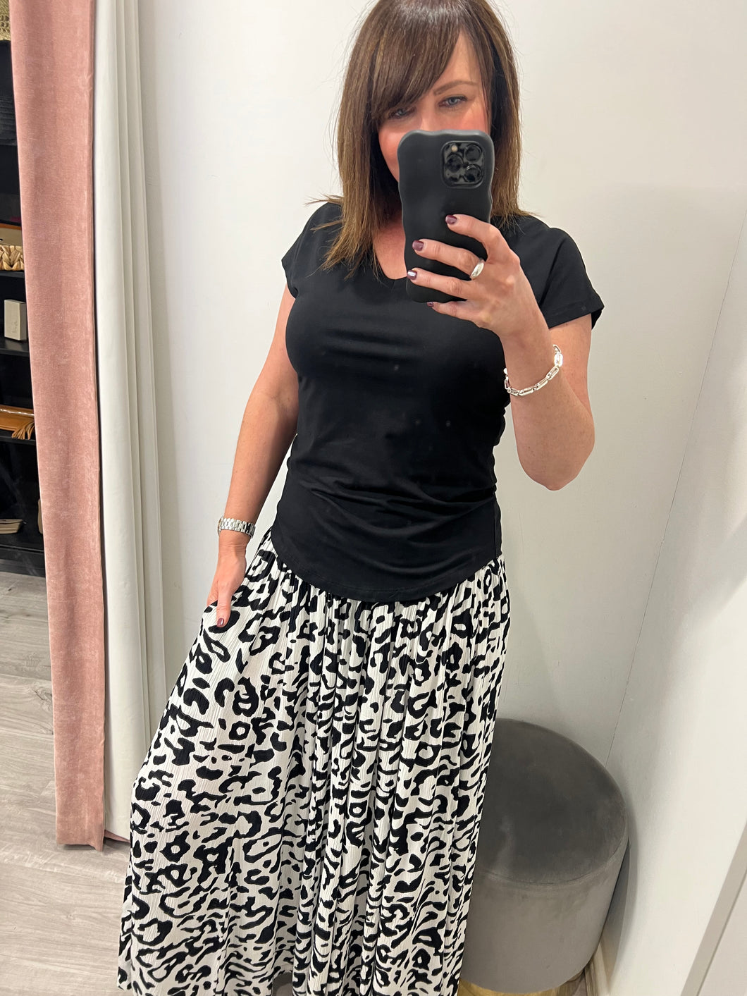 Emilia Leopard Palazzo Pants