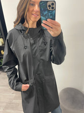 Load image into Gallery viewer, Tazi Rain Jacket - Black
