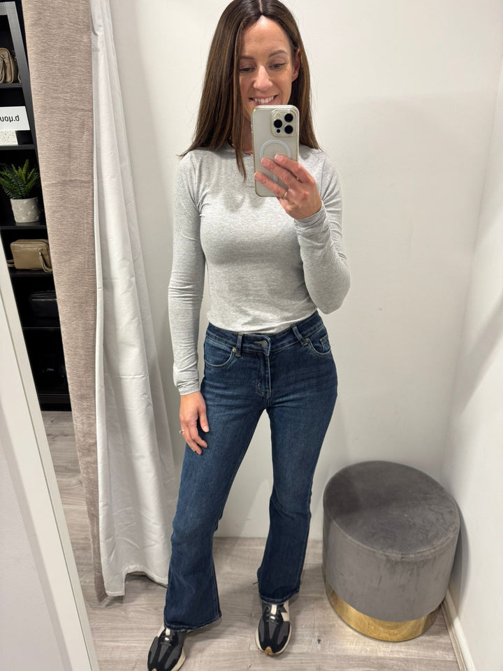 Toxik Raya Flare Jeans - Dark Wash