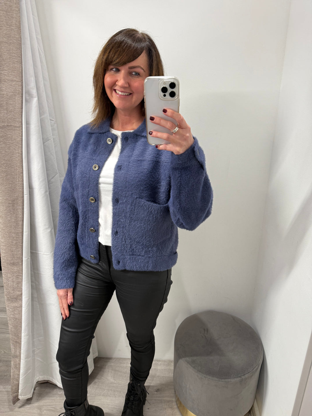 Bubbly Jacket - Blue Shadow