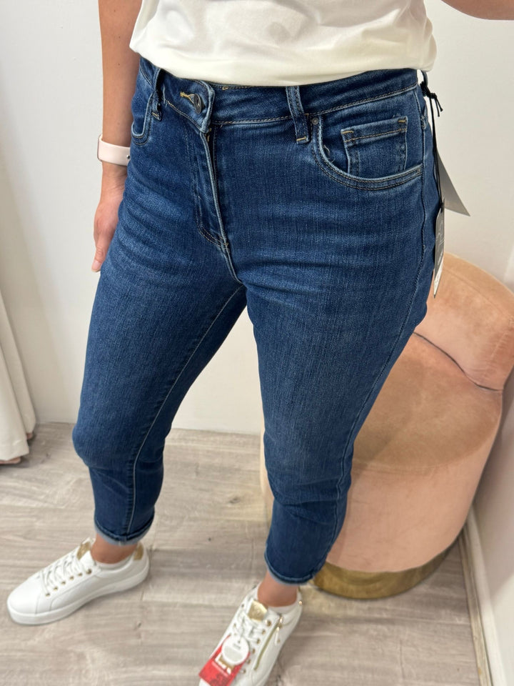 Toxik Boyfriend Jeans - Dark Wash