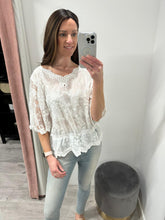 Load image into Gallery viewer, Aurelia Embroidered Top
