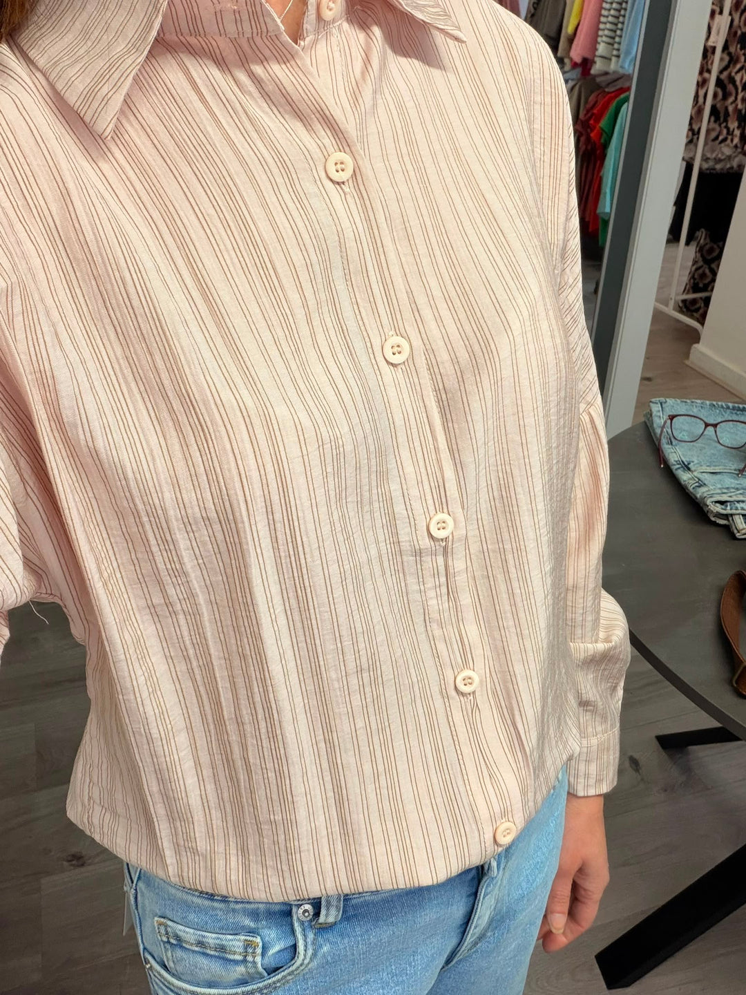 Lydia Shirt - Blush