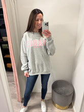 Load image into Gallery viewer, &#39;Paris&#39; Sweatshirt - Grey/Pink
