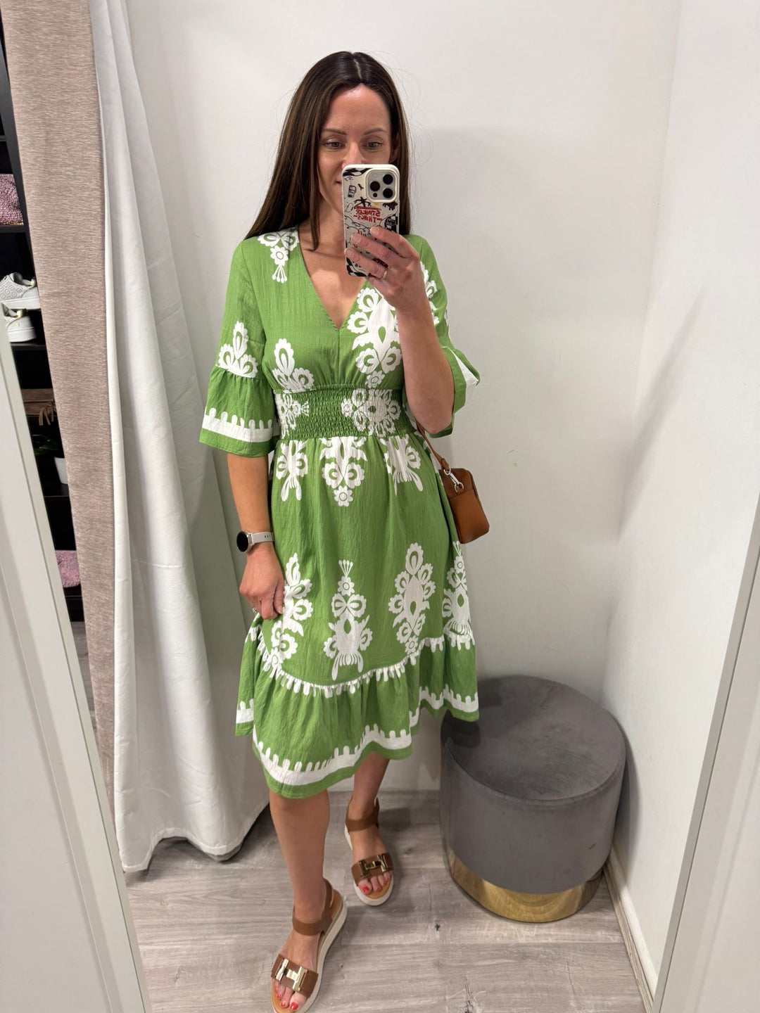 Lillie Dress - Green