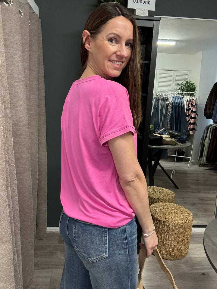 Panyax T-shirt - Phlox Pink