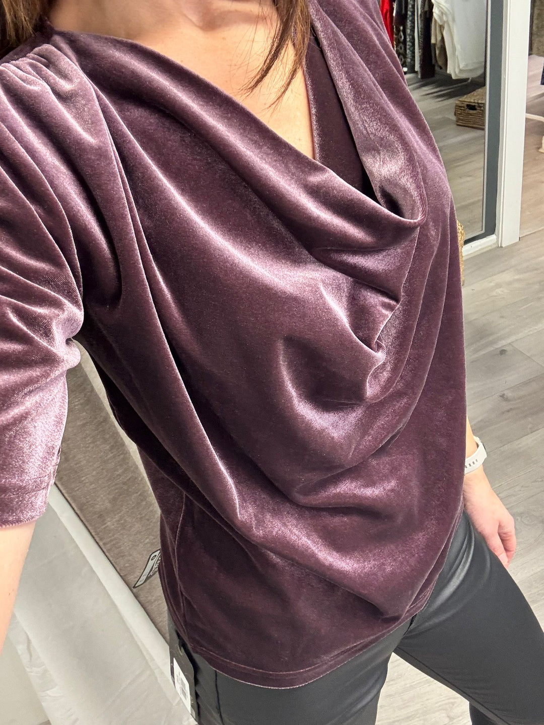 Perlina Draping Blouse